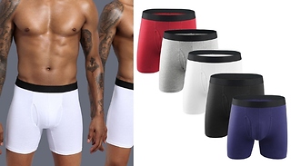 1, 4 or 5-Pack Men's Breathable Stretch Underpants - 5 Colours!