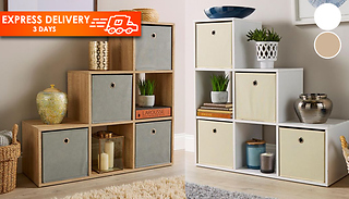 Staircase Cube Storage Unit - 2 Colours