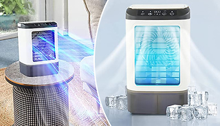 Compact Portable Air Conditioner Unit with Optional Humidifier