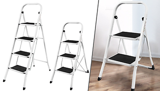 Step Ladder With Anti-Slip Mat - 2, 3 or 4 Steps