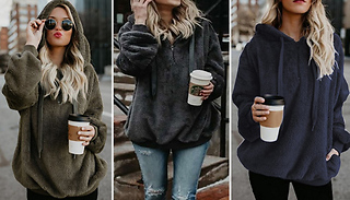 Winter Hoodie Sweater - 3 Colours & 3 Sizes