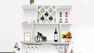 Multifunctional Wine Kitchen Storage Shelf