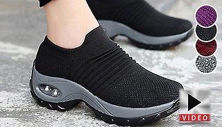 Breathable Air-Cushion Trainers - 4 Colours & 4 Sizes