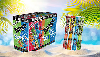 Pack of 100 Tango Ice Pop Lollies 