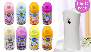 1 to 12 Pack of Assorted 250ml Air Freshener Refills