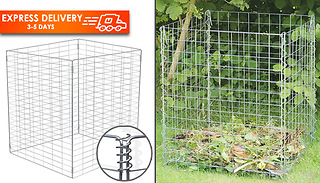Metal Wire Mesh Composter Storage Bin