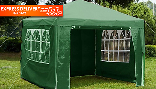 3m Waterproof Garden Gazebo with Removable Sides