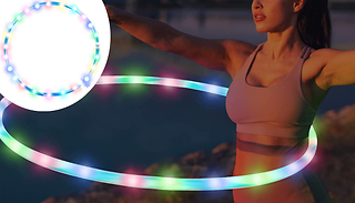 Light Up LED Colourful Hula Hoop - 4 Sizes
