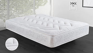 Quilted Orthopaedic Coil Sprung Mattress - 6 Sizes