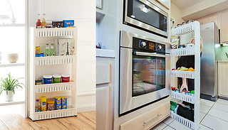 Multi-Tier Slide Out Storage Trolley - 2 Sizes