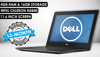 Dell Chromebook 3120 4GB RAM & 16GB Storage - 9 Options