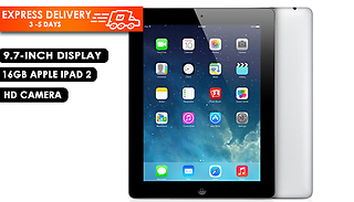 Apple iPad 2 9.7-Inch Wi-Fi 16GB - Black