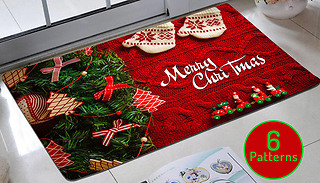 Christmas Door Mats - 6 Patterns & 3 Sizes