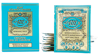10-Pack of 4711 Eau de Cologne Tissues