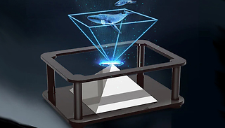 Holographic Smartphone Display Stand