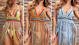 Women's Crochet Bikini Cover-Up - 3 Colours