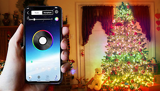 Colour-Changing USB LED String Light With Bluetooth App Control - 5m o ...