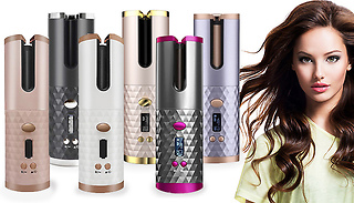 Wireless Rechargeable Automatic Hair Curler - 6 Colours!