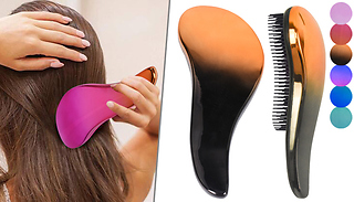 Detangling Two-Tone Salon Hair Brush – 6 Colours