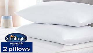 Set of 2 Silentnight Essentials Hypo-Allergenic Pillows