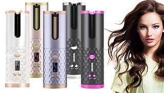 Cordless Auto-Rotating Ceramic Hair Curler - 6 Colours