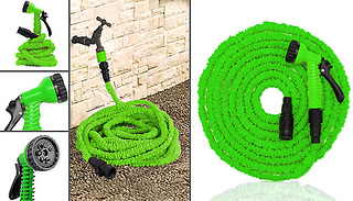 Expandable Magic Hose with Spray Gun - 25, 50, 75, 100 or 200ft