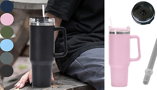40oz Stainless Steel Water Travel Tumbler - 6 Colours