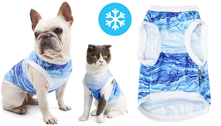 Pet Instant Cooling Marbled Vest - 7 Colours