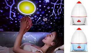 LED Space Night Light Projector - 3 Colours