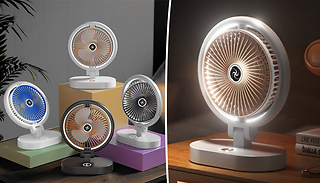Portable Mini LED Cooling Fan - 4 Colours
