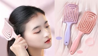 Vented Hair Detangling Hair Brush - 2 Colours!