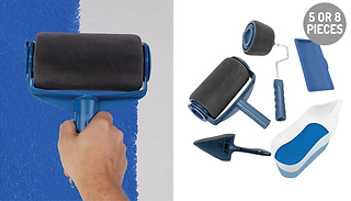5 or 8 Piece Home & Garden Paint Roller Set