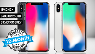 iPhone X 64GB - 2 Colours