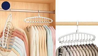 Space Saving 360 Rotation Clothes Hanger - 2 Colours, 1,2 or 3-Pack