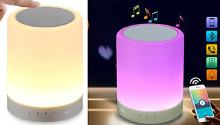 2-in-1 Colour Changing LED Light-Up Bluetooth Speaker