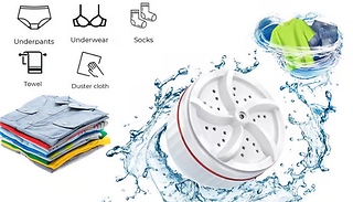 Mini Portable Turbo Washing Machine