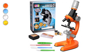 Kids Science Microscope Set - 4 Colours