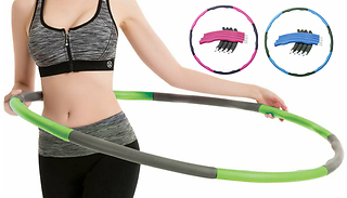 1.2kg Weighted Exercise Hula Hoop - 2 Colours