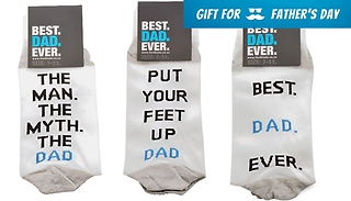 Best Dad Novelty Gift Socks - 3 Options