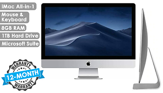 Apple iMac Retina 21.5-Inch RM 8GB HD 1T, OS11.6 Big Sur, Core i5 