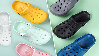 Unisex Breathable Waterproof Cushioned Clogs - 7 Colours & 9 Sizes