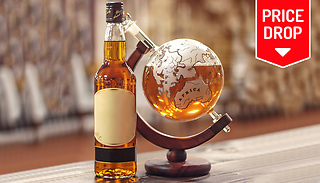 750ml Glass Globe Spirit Decanter - 2 Styles
