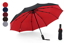 Automatic 3-Folding Strong Umbrella - 5 Colours
