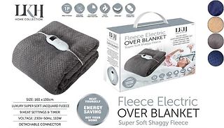 Heated Throw Blanket with 9 Heat Settings - 5 Designs