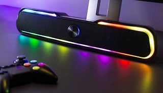 Red5 Gaming Soundbar - With Dynamic Colour-Changing Lights!