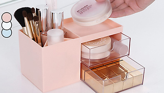 1 or 2 Multi-Purpose Makeup Storage Organiser - 3 Colours