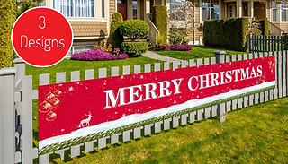 Large Christmas Banner - 3 Designs