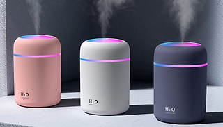 Mini USB Humidifier With Glowing Light - 3 Colours