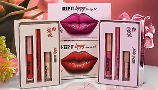 Keep It Lippy Trio Lip Kit Set - Red or Mauve!