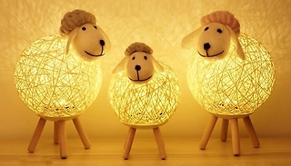 Dimmable LED Sheep Shaped Lamps - 3 Sizes!